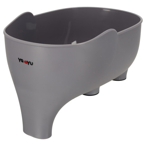 Cedník do dřezu s miskou - slon šedý ~ 4