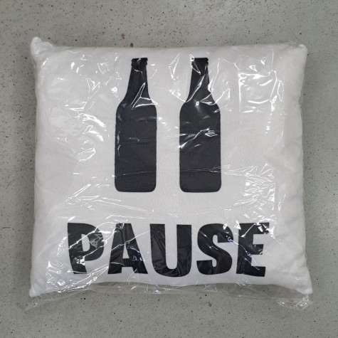 Humorný polštářek - Pause ~ 2