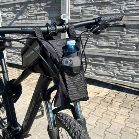 Brašna na řídítka 33x19cm - černá ~ 8