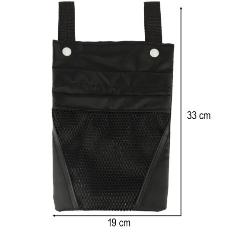 Brašna na řídítka 33x19cm - černá ~ 9