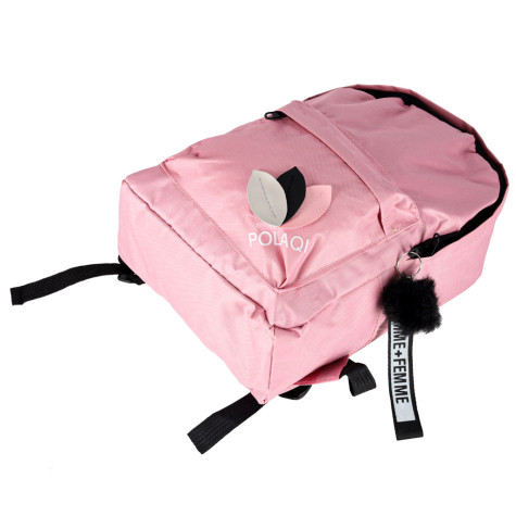 Školní batoh 35x25x10,5 cm - růžový ~ 5