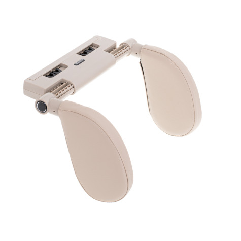 Opěrka hlavy do auta nastavitelná - béžová ~ 7