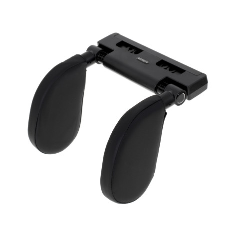 Opěrka hlavy do auta nastavitelná - černá ~ 2