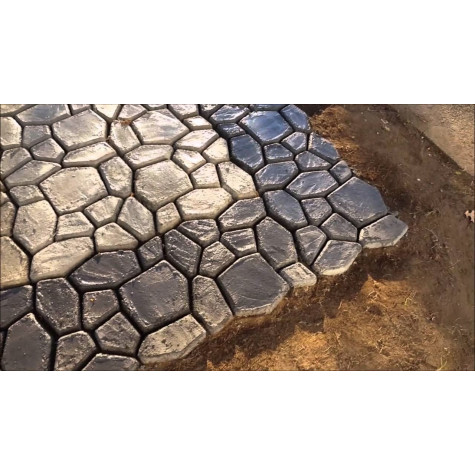 Forma na betonové chodníky