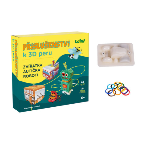 Wiky Příslušenství k 3D peru - Jezdící auta ~ 2