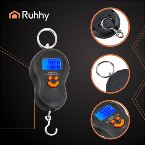 Závěsná váha na zavazadla 50 kg Ruhhy 26103 ~ 2