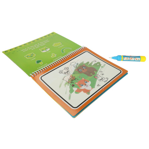 Vodní omalovánky s fixem - Zvířata ~ 7