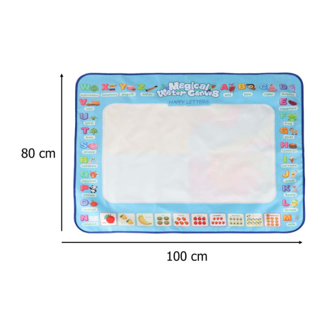 Kreativní podložka s příslušenstvím pro malování vodou 100x80cm ~ 13