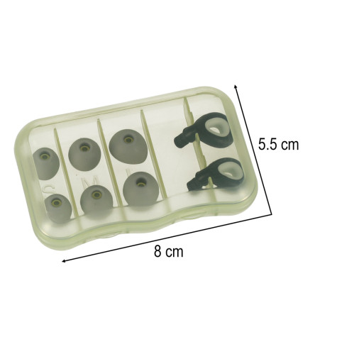 Sada silikonových špuntů do uší 3 velikosti ~ 10