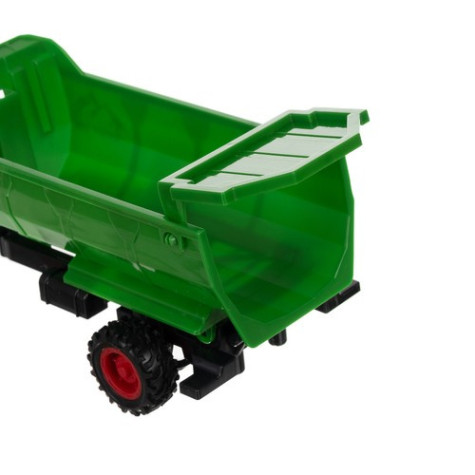 Traktor RC na dálkové ovládání se sklápěcím přívěsem Kruzzel 24850 ~ 4