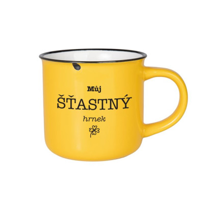 Albi Kameninový plecháček 370 ml - Můj šťastný hrnek