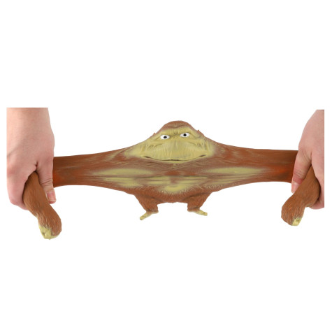 Antistresová Gorila hnědá natahovací 16 cm ~ 3