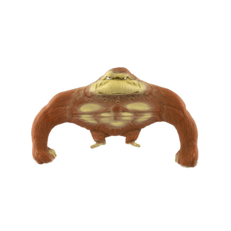 Antistresová Gorila hnědá natahovací 16 cm ~ 5