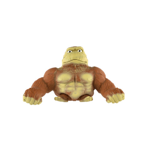 Antistresová Gorila hnědá natahovací 16 cm ~ 6