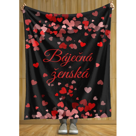 Deka 200 x 140 cm - Báječná ženská ~ 2