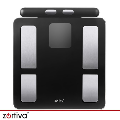 Analytická LCD osobní váha Zortivo černá ISO 26893 ~ 3