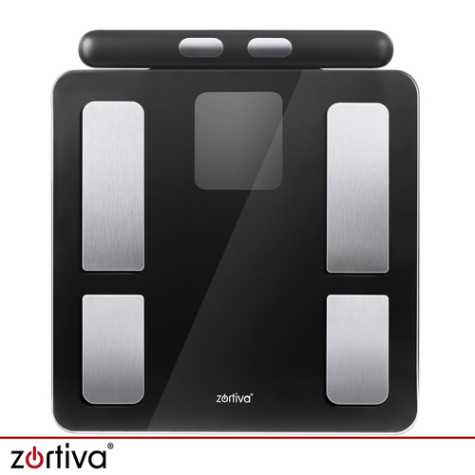 Analytická LCD osobní váha Zortivo černá ISO 26893 ~ 7