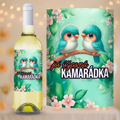 Ahome Víno Chardonnay 750 ml Úžasná kamarádka