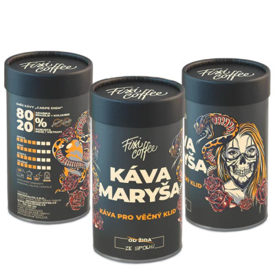 FixiCoffee Káva Maryša Směs pro věčný klid 250g zrnková káva