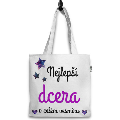 Taška 37x40cm - Nejlepší dcera ve vesmíru