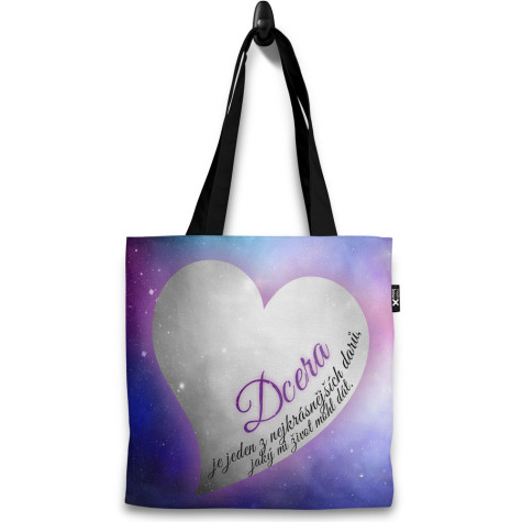 Taška 37x40cm - Dcera - nejkrásnější dar ~ 1