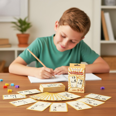 Sada matematických kartiček 36 ks  - odčítání ~ 1