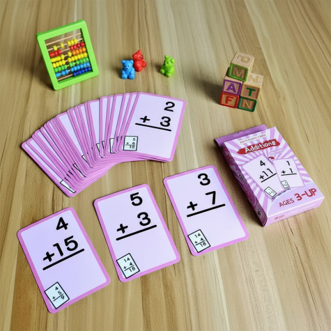 Sada matematických kartiček 36 ks  - sčítání ~ 3