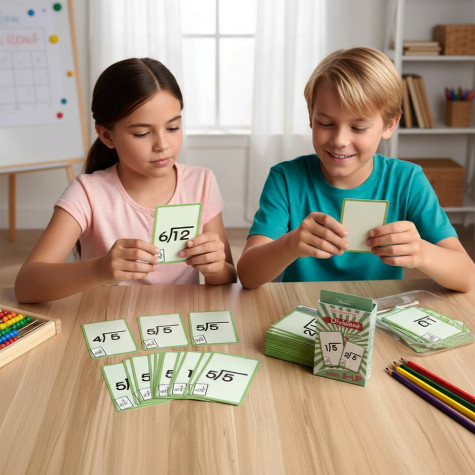 Sada matematických kartiček 36 ks  - dělení ~ 1