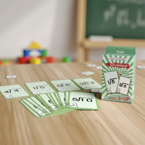 Sada matematických kartiček 36 ks  - dělení ~ 2