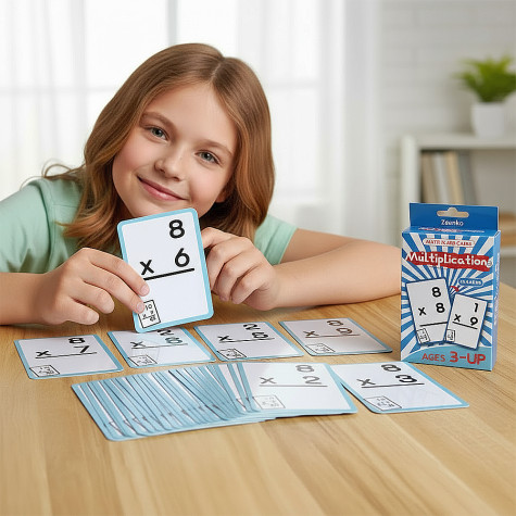 Sada matematických kartiček 36 ks  - násobení ~ 2