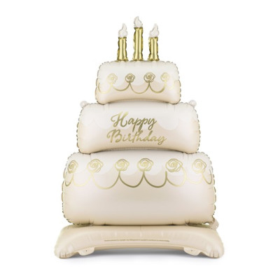 Fóliový balónek stojící Dort 70x100cm