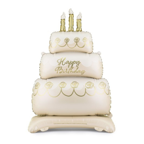 Fóliový balónek stojící Dort 70x100cm ~ 1