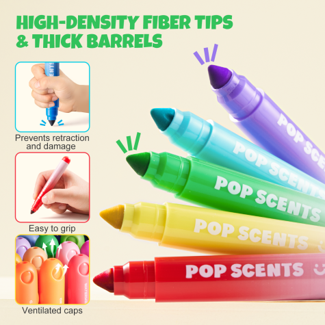 Jarmelo Fixy Smyvatelné s vůní 24 ks ~ 3