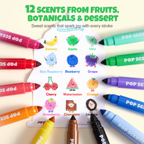 Jarmelo Fixy Smyvatelné s vůní 24 ks ~ 4