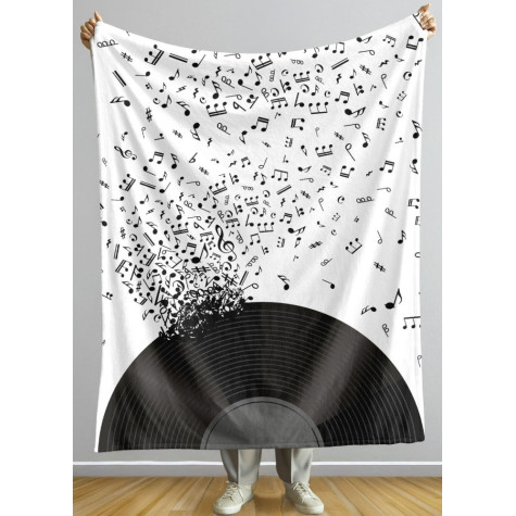 Deka 200 x 140 cm - Noty ~ 2