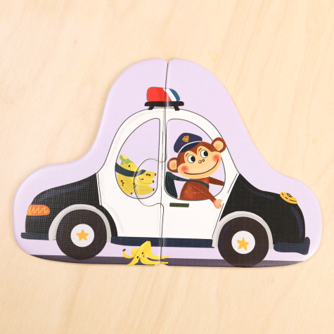 EDUkid První puzzle Doprava 6v1 ~ 4