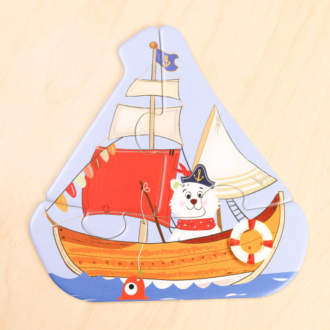 EDUkid První puzzle Doprava 6v1 ~ 5