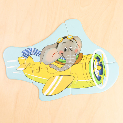 EDUkid První puzzle Doprava 6v1 ~ 7