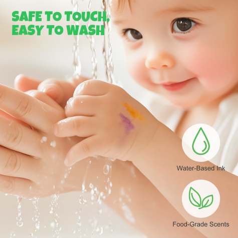 Jarmelo Fixy Smyvatelné s vůní 12 ks ~ 4