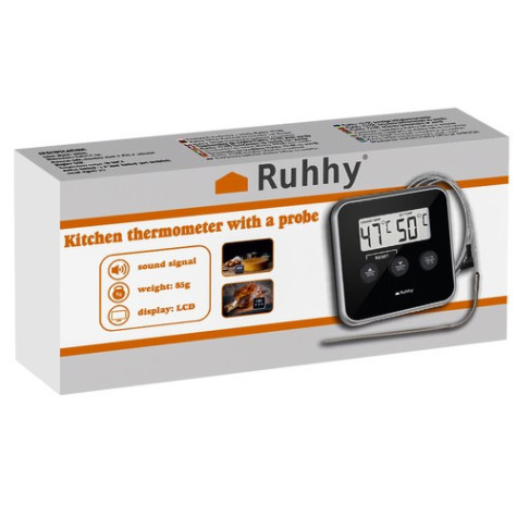 Kuchyňský teploměr se sondou Ruhhy 19155 ~ 7