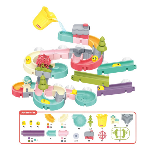 Sedola DIY Skluzavka do vody 62 ks ~ 3