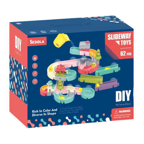 Sedola DIY Skluzavka do vody 62 ks ~ 4