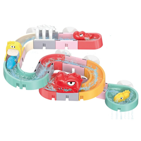 Sedola DIY Kuličková dráha do vody Dino 30 ks ~ 1