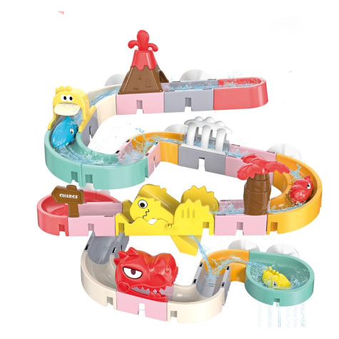 Sedola DIY Kuličková dráha do vody Dino 43 ks ~ 1