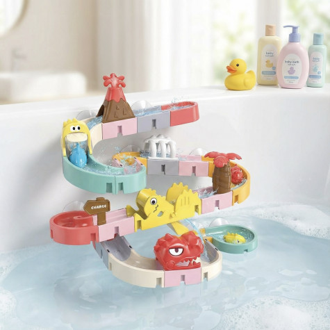 Sedola DIY Kuličková dráha do vody Dino 43 ks ~ 2