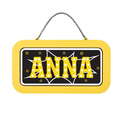 Albi Neonová cedulka se jménem - Anna