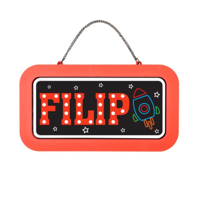 Albi Neonová cedulka se jménem - Filip