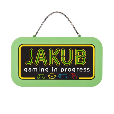 Albi Neonová cedulka se jménem - Jakub