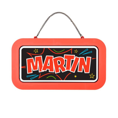 Albi Neonová cedulka se jménem - Martin