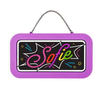 Albi Neonová cedulka se jménem - Sofie